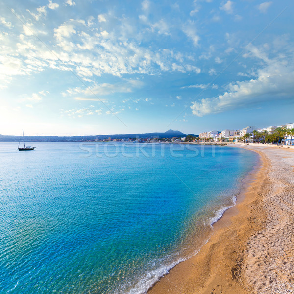 Javea Xabia Playa La Grava beach in Alicante Spain Stock photo © lunamarina