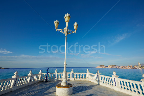 Benidorm Mirador del Castillo lookout Alicante Stock photo © lunamarina
