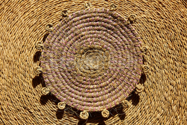 Esparto halfah grass used for crafts basketry Stock photo © lunamarina