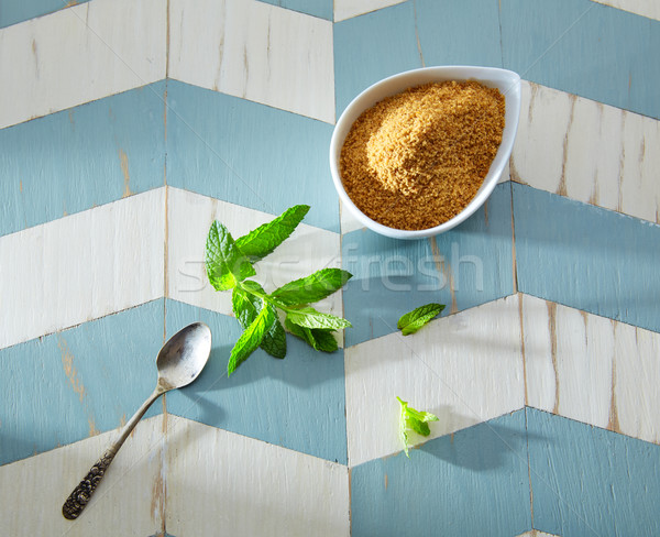 green tea ingredients Moroccan style Stock photo © lunamarina