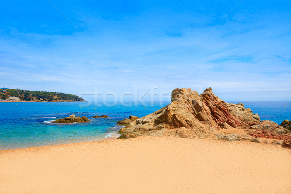 Stock photo: Costa Brava beach Lloret de Mar Catalonia Spain