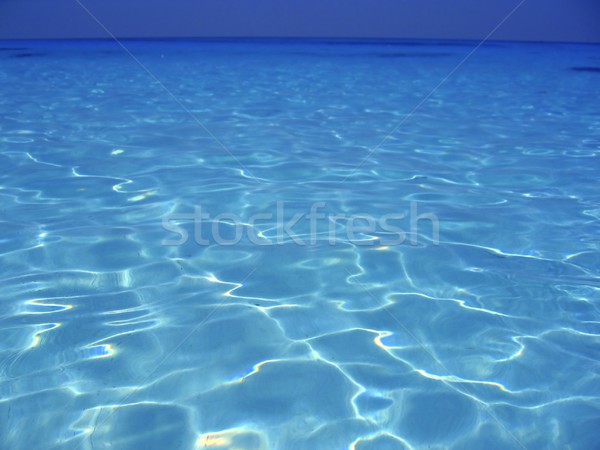 Caraïbes mer bleu turquoise eau cancun [[stock_photo]] © lunamarina