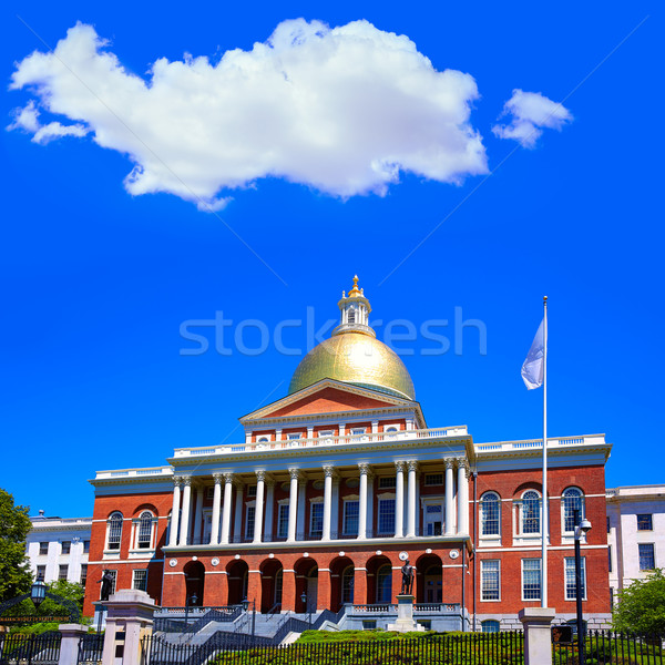 Boston Massachusetts huis gouden koepel USA Stockfoto © lunamarina