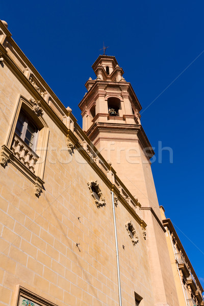 Valencia Navellos Church San Lorenzo square Spain Stock photo © lunamarina