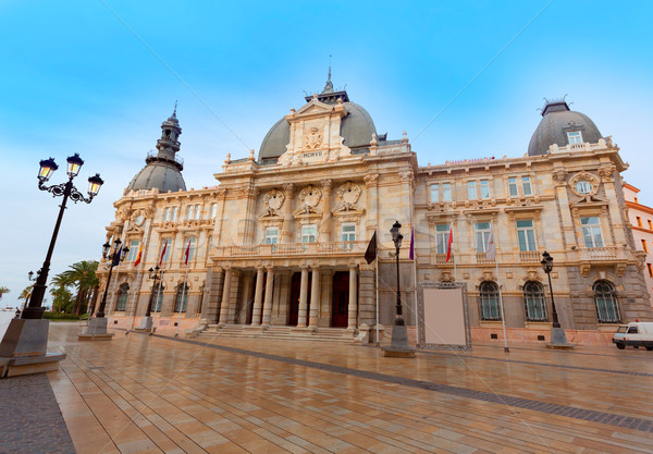 Ayuntamiento de Cartagena Murciacity hall Spain Stock photo © lunamarina