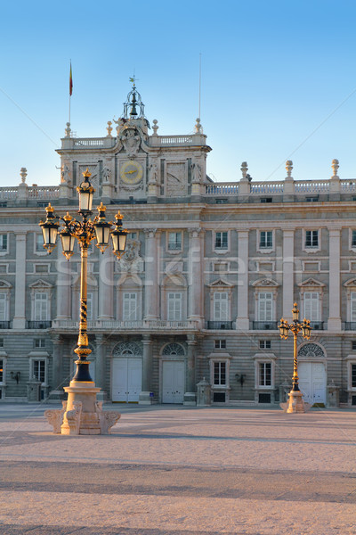 Madrid Espagne architecture pierre Europe vacances [[stock_photo]] © lunamarina