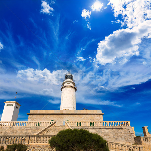 Majorca Formentor Cape Lighthouse in Mallorca Stock photo © lunamarina