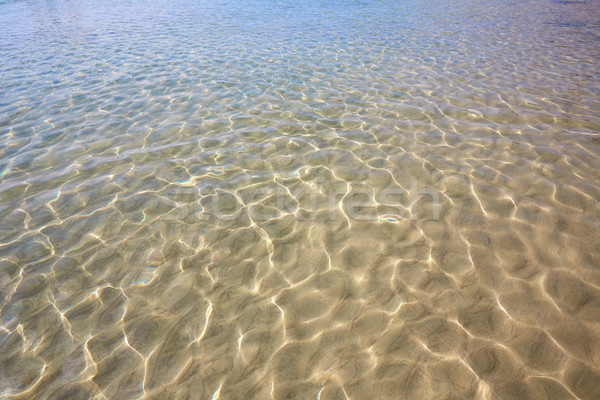 Foto stock: Canarias · agua · textura · transparente · playa · España