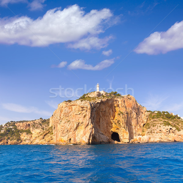 Imagine de stoc: La · far · marea · mediterana · natură · peisaj · mare