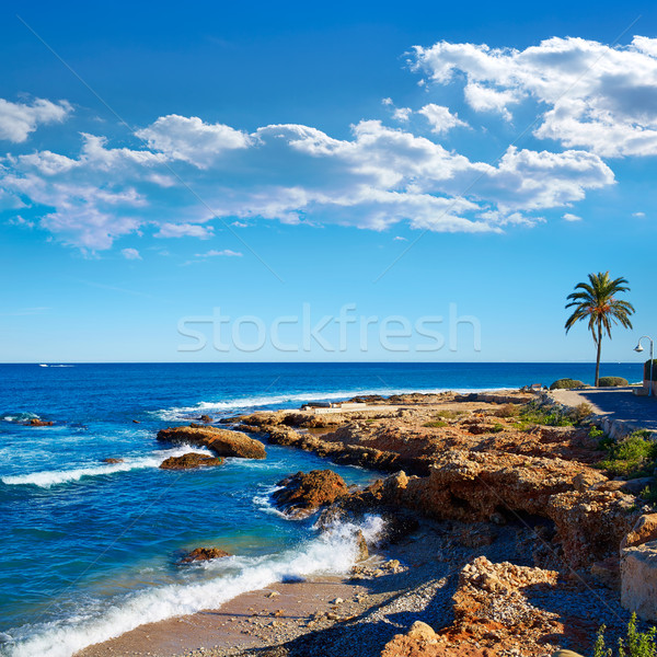 Stock photo: Denia Las Rotas Rotes beach in Alicante Mediterranean