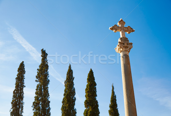 Calderona Sierra monastery Cartuja Portaceli Stock photo © lunamarina