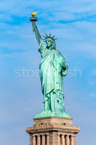 Statuie libertate New York american simbol SUA Imagine de stoc © lunamarina