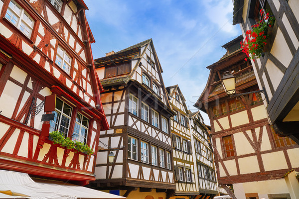 Strasbourg la Petite France in Alsace Stock photo © lunamarina