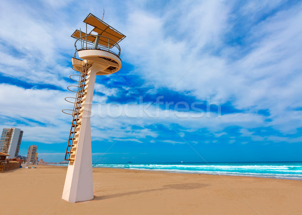 La Manga del Mar Menor beach in Murcia Spain Stock photo © lunamarina