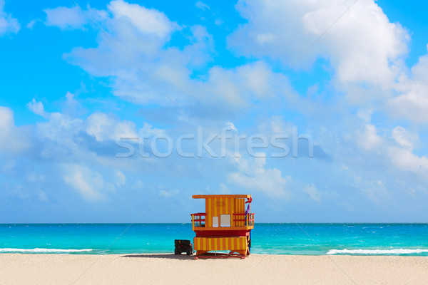 Miami strand toren zuiden Florida USA Stockfoto © lunamarina