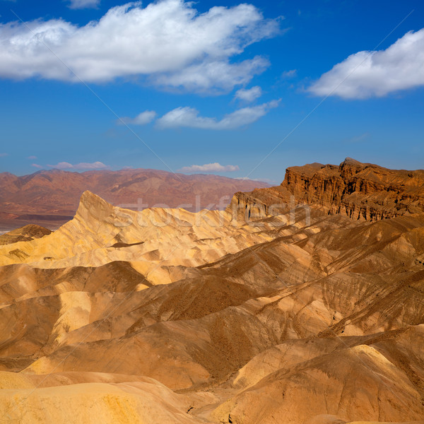 Death Valley National Park California Zabriskie point Stock photo © lunamarina