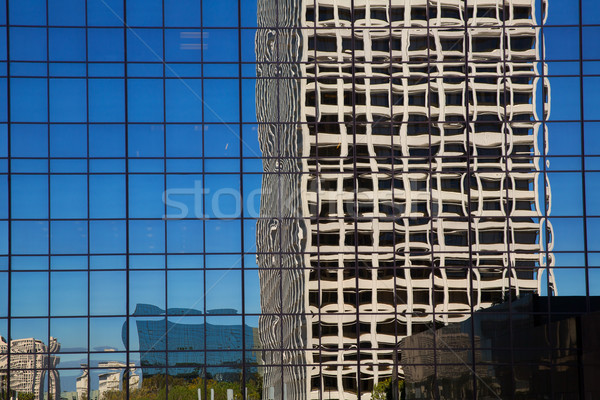 Foto stock: Centro · da · cidade · la · Los · Angeles · Califórnia · detalhes · cityscape