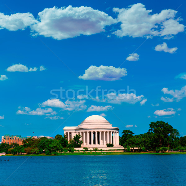 Thomas Jefferson memorial in Washington DC Stock photo © lunamarina