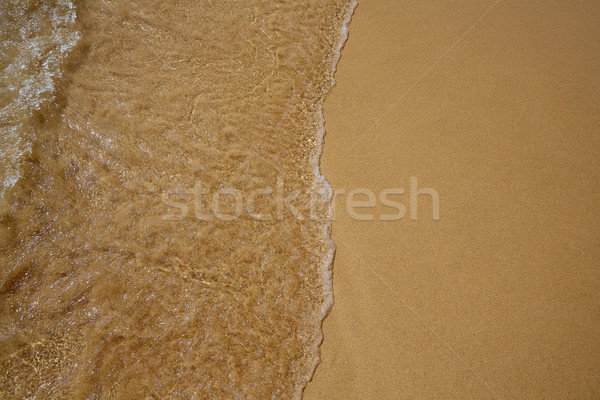 Beach water and sand texture background Stock photo © lunamarina