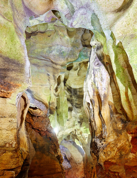 Benidoleig Cueva Calaveras cavern in Alicante Stock photo © lunamarina