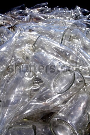 bottle glass recycle mound pattern Stock photo © lunamarina