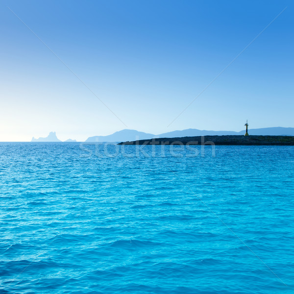 Espalmador in formentera island with Gastabi islet Stock photo © lunamarina
