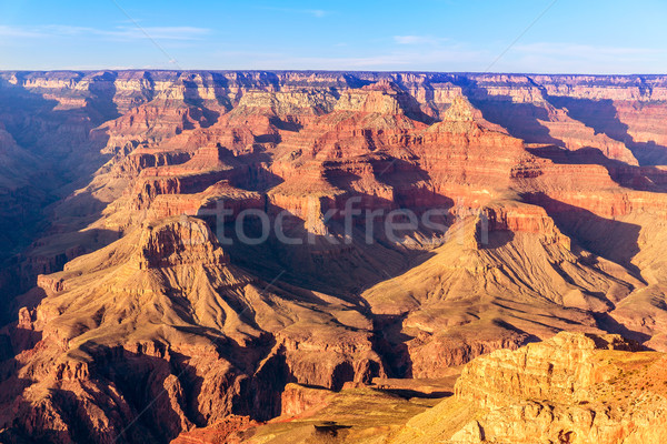 Arizona apus Grand Canyon parc punct SUA Imagine de stoc © lunamarina