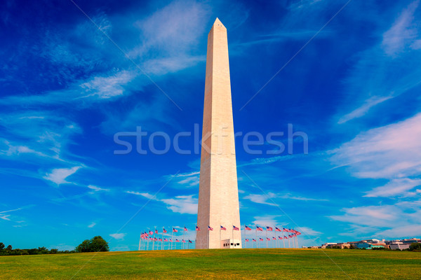 Washington Monument in District of Columbia DC Stock photo © lunamarina