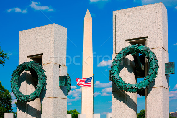 świat wojny Washington DC USA budynku miasta Zdjęcia stock © lunamarina