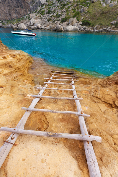 Stock photo: Majorca Cala Figuera beach of Formentor Mallorca