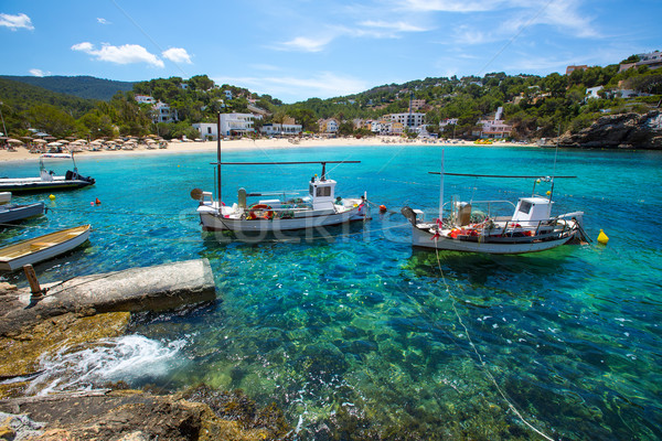 Ibiza Cala Vedella Vadella in San Jose at Balearics Stock photo © lunamarina