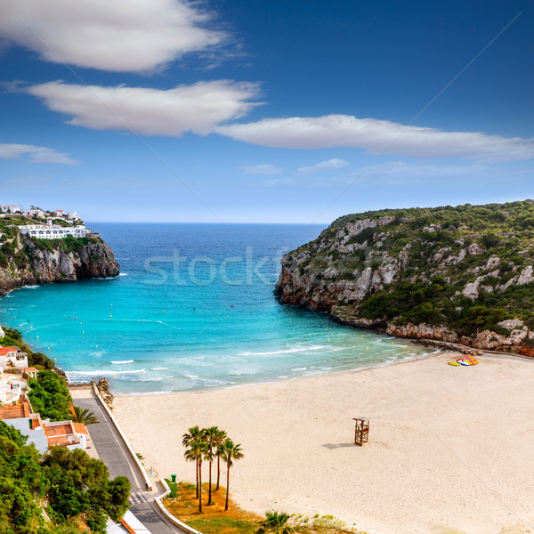Cala en Porter beautiful beach in menorca at Balearics Stock photo © lunamarina