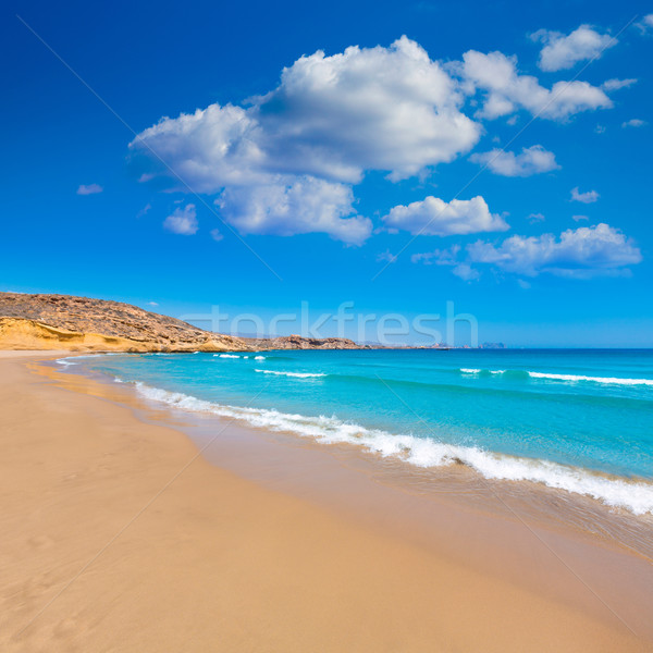 la carolina beach in Murcia  at Mediterranean sea  Stock photo © lunamarina