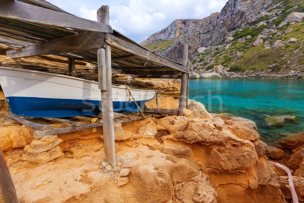 Majorca Cala Figuera beach of Formentor Mallorca Stock photo © lunamarina