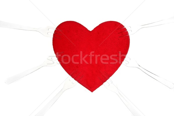 Сток-фото: сердце · вокруг · любви · продовольствие · метафора