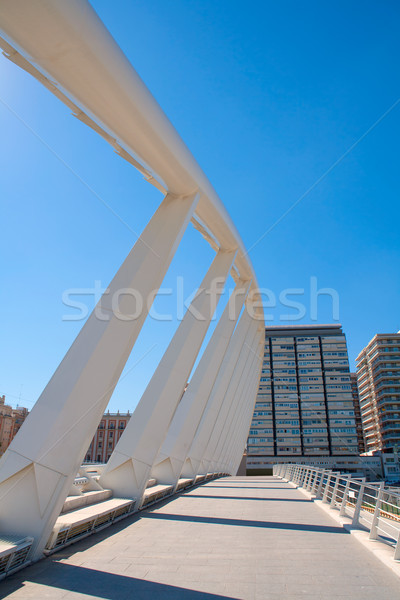 Valencia puente de Exposicion bridge in Alameda Stock photo © lunamarina