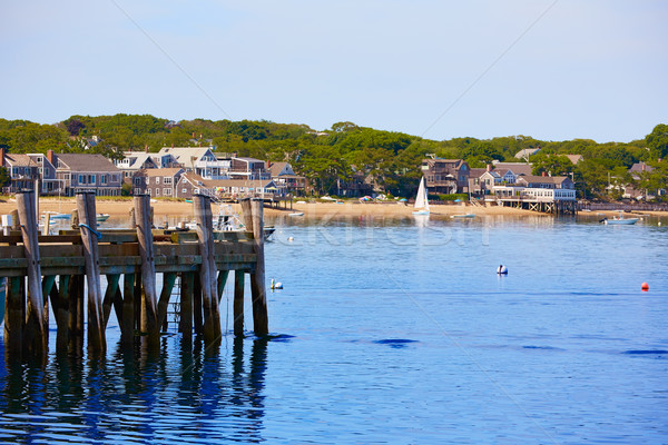 Port Massachusetts USA Strand Wasser Stock foto © lunamarina