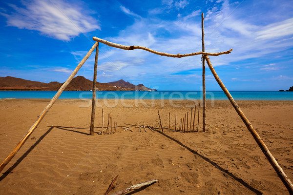 Almeria Playa los Genoveses beach Cabo de Gata Stock photo © lunamarina