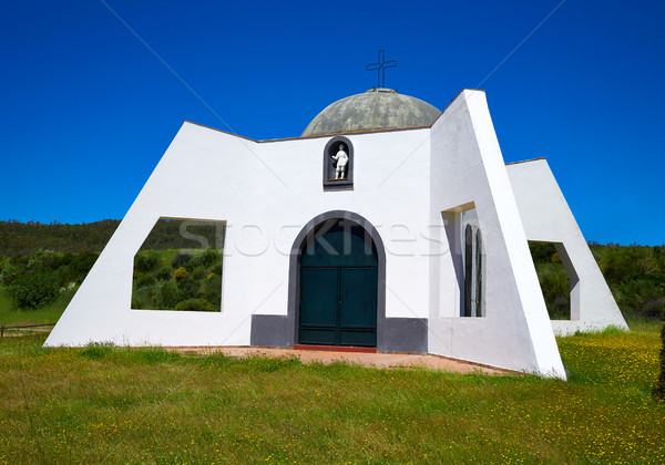 Pradera San Isidro church by Via de la Plata way Stock photo © lunamarina