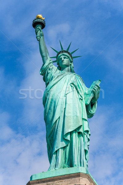 Statuie libertate New York american simbol SUA Imagine de stoc © lunamarina