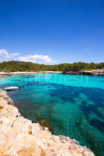 Menorca Cala en Turqueta Ciutadella Balearic Mediterranean Stock photo © lunamarina