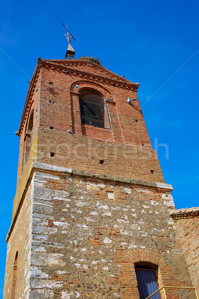 El burgo Ranero by Saint James Way in Leon Stock photo © lunamarina