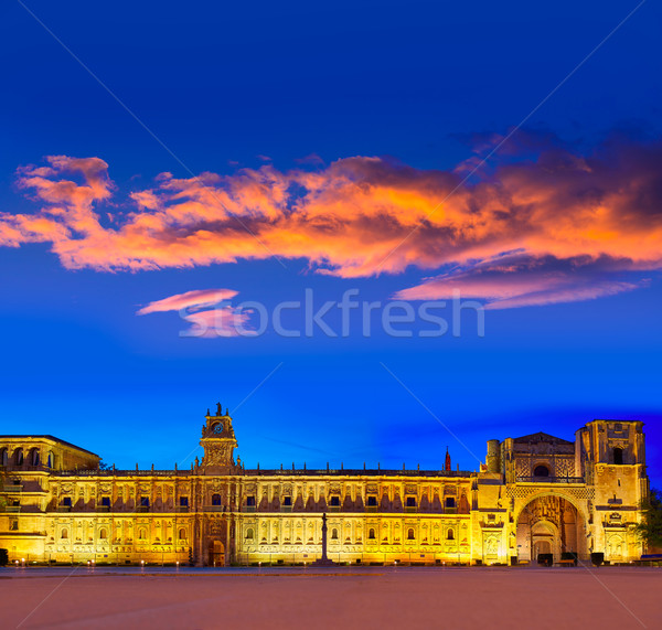 San Marcos in Leon at the way of Saint James Stock photo © lunamarina