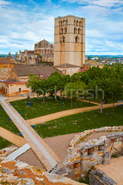 Zamora Cathedral in Spain by Via de la Plata  Stock photo © lunamarina