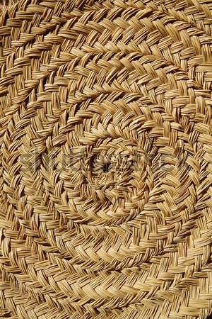 esparto round handcraft basketry circle Spain Stock photo © lunamarina