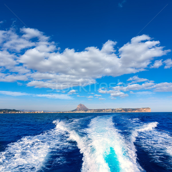 javea with mongo and san antonio cape from boat  Stock photo © lunamarina