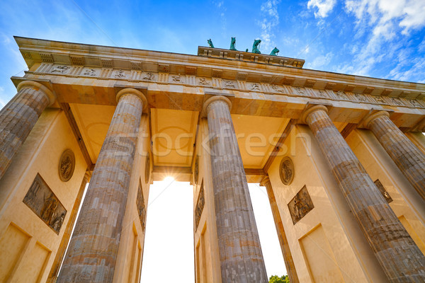 Berlin Brandenburg Gate Brandenburger Tor Stock photo © lunamarina