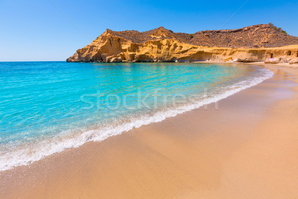 Cocedores beach in Murcia near Aguilas Spain Stock photo © lunamarina