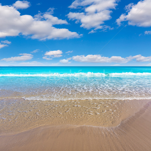 San juan plaży piękna morze Śródziemne Hiszpania morza Zdjęcia stock © lunamarina