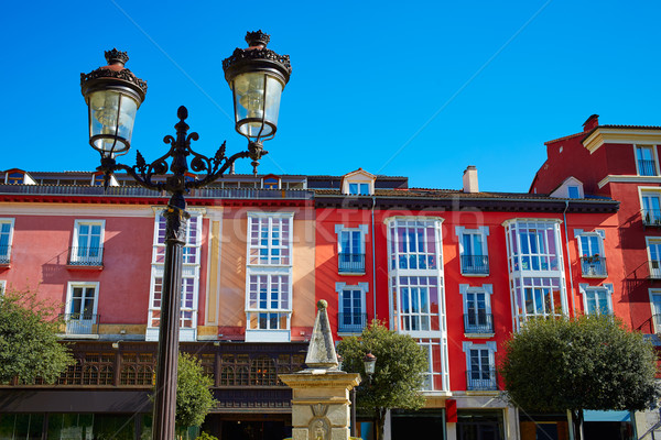 Burgos plaza de la Libertad square Castilla Spain Stock photo © lunamarina